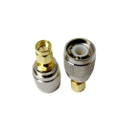 1 pcs - RF Solutions Straight 50Ω Adapter SMA Plug to TNC Plug 3GHz