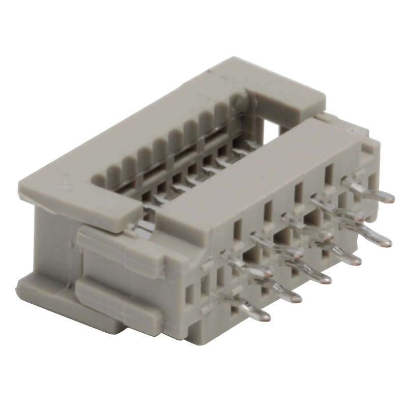 1 pcs - TE Connectivity 10-Way IDC Connector Plug for Cable Mount, 2-Row