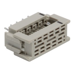 1 pcs - TE Connectivity 10-Way IDC Connector Plug for Cable Mount, 2-Row