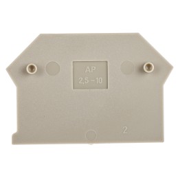 10 pcs - RS PRO End Cover for Use with SRK Series