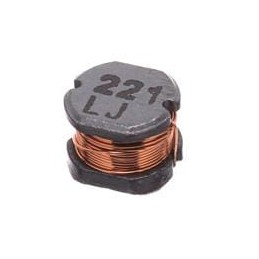 1 pcs : CD54NP-221KC - Power Inductors - SMD 220uH 0.35A 10% 1KHz SMD PWR IND