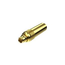 1 pcs : EMPCB.SMAMSTP.A.NI - RF Connectors / Coaxial Connectors SMA(M)ST FOR PCB EDGE MOUNT NI PLATING 0.94mm board