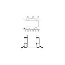 1 pcs : CTX02-16030 - Pulse Transformers PUSH PULL 560UH 5V:1