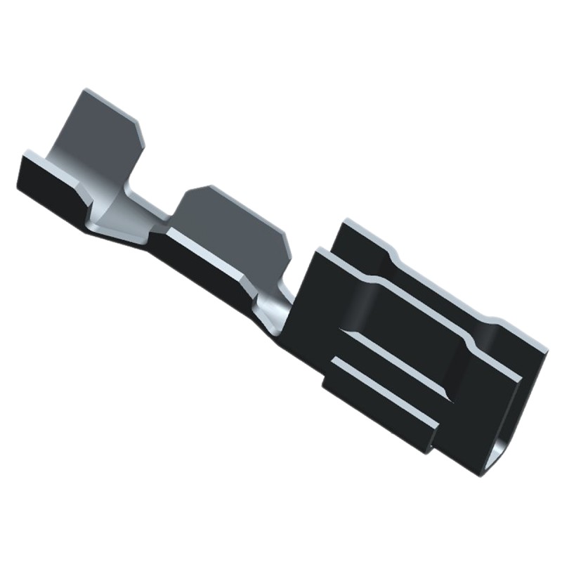 10 pcs - TE Connectivity CST-100 II Series Female Crimp Terminal, 26AWG Min, 22AWG Max