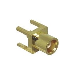 1 pcs : CONMCX001 - RF Connectors / Coaxial Connectors MCX Female PCB Mount