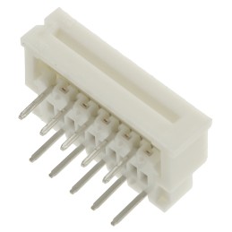 10 pcs - Molex, Easy-On, 5597 1.25mm Pitch 10 Way Right Angle Female FPC Connector, ZIF Top Contact