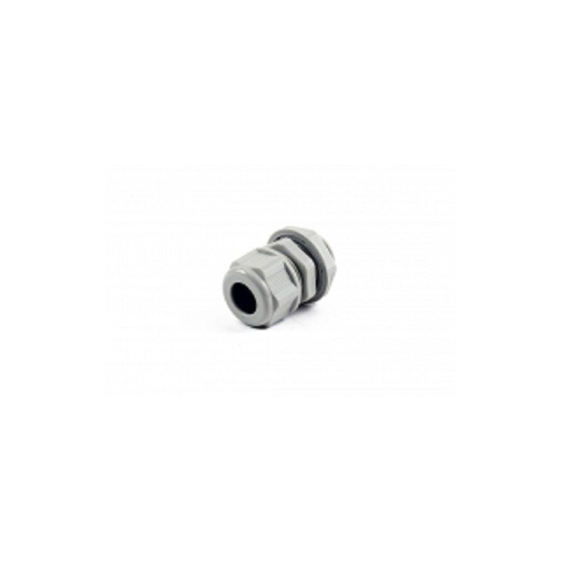 1 pcs - Hammond 1427NCG Series Grey Nylon Cable Gland, PG13.5 Thread, 6mm Min, 12mm Max, IP68
