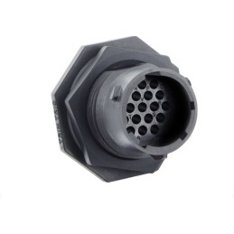 1 pcs - Souriau Circular Connector, 19 Contacts, Cable Mount, Socket