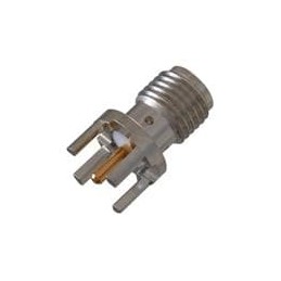 1 pcs : 142-0701-206 - RF Connectors / Coaxial Connectors PC JCK .155'LEGS Ni