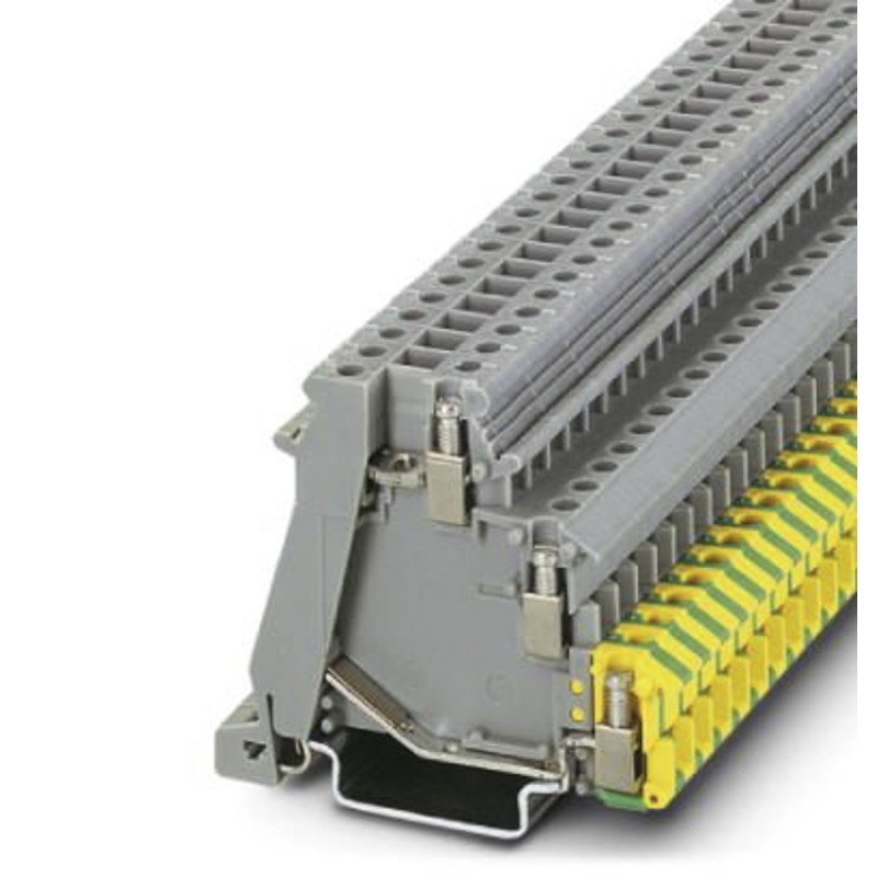1 pcs - Phoenix Contact DOK 1.5 Series Non-Fused DIN Rail Terminal, Screw Termination