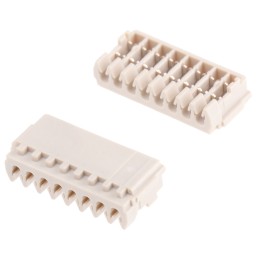 25 pcs - TE Connectivity 8-Way IDC Connector Socket for Cable Mount, 1-Row