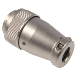 50 pcs - JAE Circular Connector, 10 Contacts, Cable Mount, Miniature Connector, Plug, Female, SRCN Series