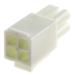 10 pcs - JST, EL Male Connector Housing, 4 Way, 2 Row