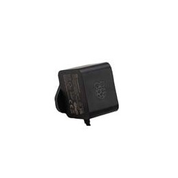 1 pcs : SC1154 - Wall Mount AC Adapters Raspberry Pi 5 27W USB-C PD PSU UK, Black
