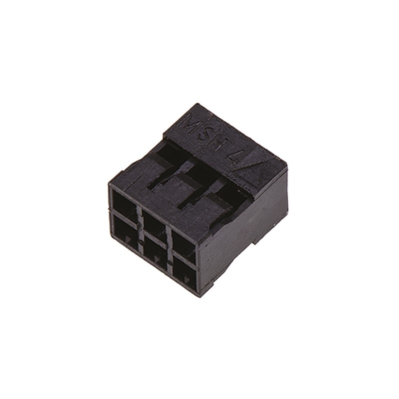 10 pcs - Molex, Milli-Grid Female Connector Housing, 2mm Pitch, 6 Way, 2 Row
