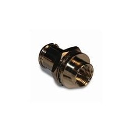 1 pcs : 222206 - RF Connectors / Coaxial Connectors F PUSH ON PLUG TO PLG BLK ADAPT