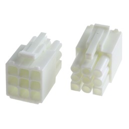 10 pcs - JST, EL Male Connector Housing, 3 Row