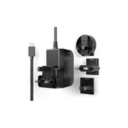 1 pcs : T7715DV - Wall Mount AC Adapters Interchangable Wall Plug Power Supply 5.1VDC 15.3 WATT, Raspberry Pi 4 Compatible (Stro