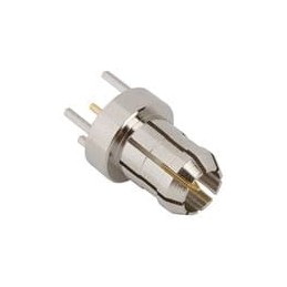1 pcs : 112984-10 - RF Connectors / Coaxial Connectors BNC Straight PCB Push-on Plug Through Hole 50 Ohm