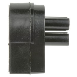 1 pcs - Bulgin Power Connector Cable Mount, Screw Down Termination, 3A, 250 V ac