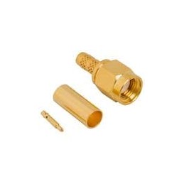 1 pcs : 132242 - RF Connectors / Coaxial Connectors SMA STRAIGHT PLUG 180/U 195/U B8218