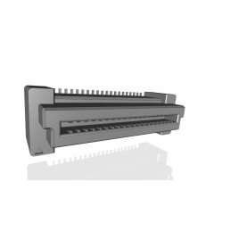 1 pcs - TE Connectivity Free Height Series Straight Surface Mount PCB Socket, 40-Contact, 2-Row, 0.8mm Pitch, Solder Termination