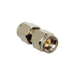 1 pcs : ADP-SMAM-SMAM - RF Adapters - In Series SMA Male to SMA Male Adapter