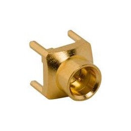 1 pcs : 920-504J-52P - RF Connectors / Coaxial Connectors Strght PCB Jk, ThrHl Limited Detent 50Ohm