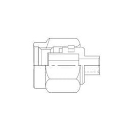 1 pcs : 132101 - RF Connectors / Coaxial Connectors SMA STRAIGHT PLUG .085 S/R GOLD