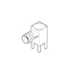 1 pcs : 73100-0115 - RF Connectors / Coaxial Connectors SMA R/A PCB RECEPTAC A R/A PCB RECEPTACL
