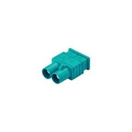 1 pcs : FKDMZDK - RF Connectors / Coaxial Connectors Dual FAKRA Code Z Waterblue Plug