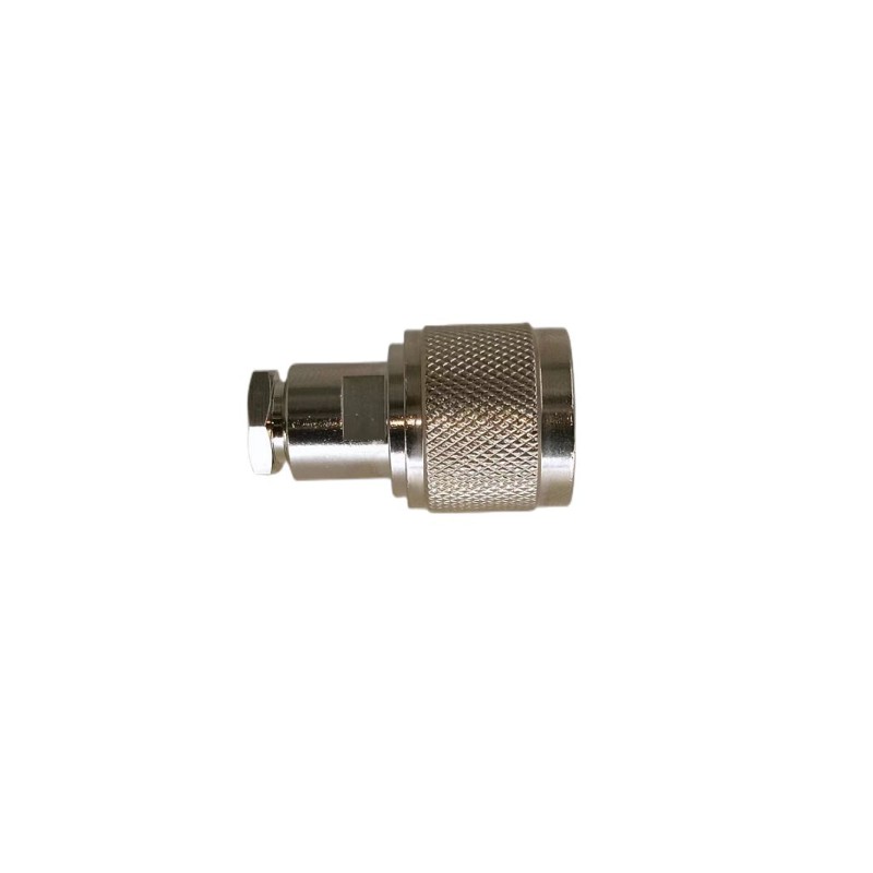 1 pcs - RS PRO, Plug Cable Mount N Connector, 50Ω, Crimp Termination, Straight Body