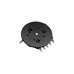 1 pcs : RK14J12R0A01 - Potentiometers Dual Unit 14mm 15A Surface mnt