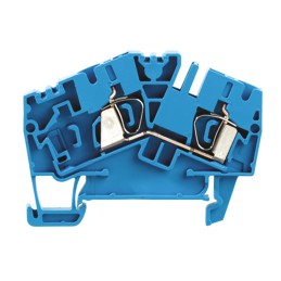 10 pcs - Weidmuller Z Series Beige Feed Through Terminal Block, Single-Level, Clamp Termination