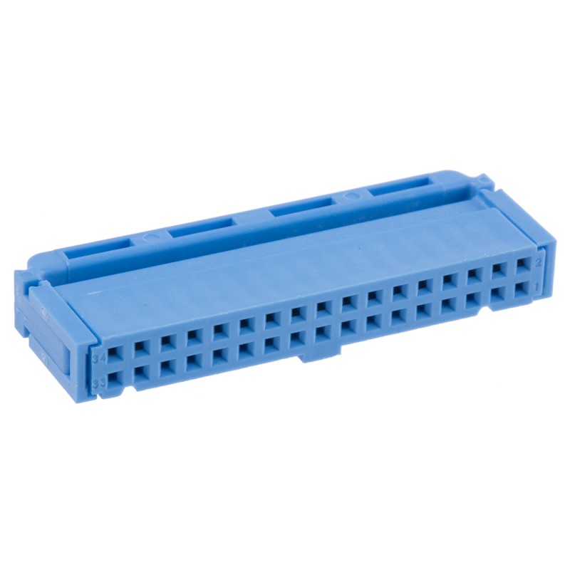 1 pcs - TE Connectivity 34-Way IDC Connector Socket for Cable Mount, 2-Row