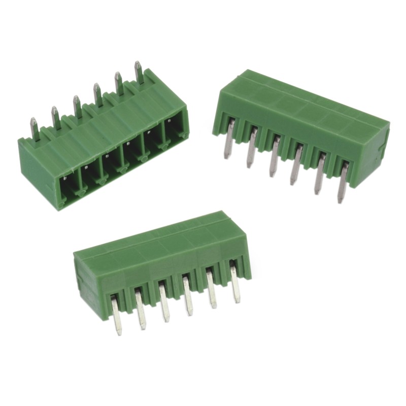 1 pcs - Wurth Elektronik 3.5mm Pitch 4 Way Pluggable Terminal Block, Header, Through Hole, Solder Termination