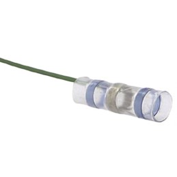 1 pcs - TE Connectivity Transparent Polyolefin Solder Sleeve 32.5mm Length Maximum of 7.3mm Cable Diameter
