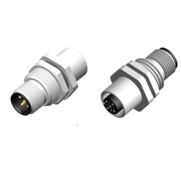 1 pcs - RS PRO 5 Pole M12 Plug to 5 Pole M12 Socket Adapter