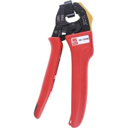 1 pcs - RS PRO Hand Ratcheting Crimp Tool for Wire End Sleeves, 0,14 - 10mm² Wire