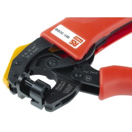 1 pcs - RS PRO Hand Ratcheting Crimp Tool for Wire End Sleeves, 0,14 - 10mm² Wire