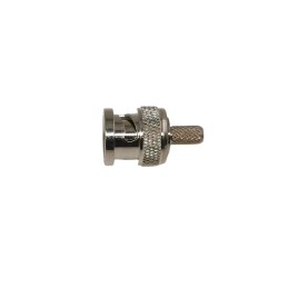 1 pcs - RS PRO, Plug Cable Mount BNC Connector, 50Ω, Crimp Termination, Straight Body