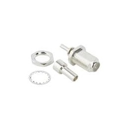 1 pcs : 222167-10 - RF Connectors / Coaxial Connectors F CP JK RG-179DB 2 FLATS N&W