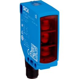 1 pcs - Sick Proximity Photoelectric Sensor, Rectangular Sensor, 50 - 750 mm Detection Range IO-LINK