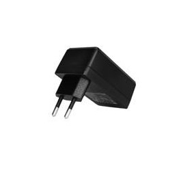 1 pcs : SWH24-24-EB-P5 - Wall Mount AC Adapters ac-dc, 24 Vdc, 1 A, SW, wall-plug, EU, P5 center pos, level VI, black