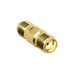 1 pcs : ADP-SMAF-SMAF-G - RF Adapters - In Series SMA Jack to SMA Jack Adapter