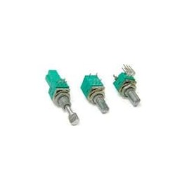 1 pcs : P092N-FC25CR100K - Potentiometers 1/40W 100K Ohms 20% 9mm ROTARY POT