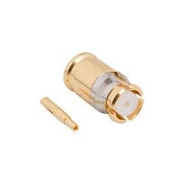 1 pcs : SMP-FS-C06-1-R - RF Connectors / Coaxial Connectors SMP Strt Solder Plg 0.047 Semi-Rigid Cbl