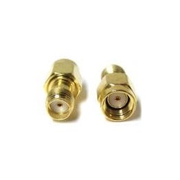 1 pcs : ADP-SMAM-SMAF - RF Adapters - In Series Adapter SMA Male to SMA Female