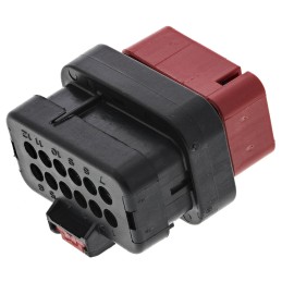 1 pcs - TE Connectivity, AMPSEAL 16 Automotive Connector Plug 12 Way