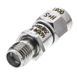 10 pcs - 50Ω RF Attenuator SMA Connector SMA Plug to Socket 20dB, Operating Frequency DC - 18GHz